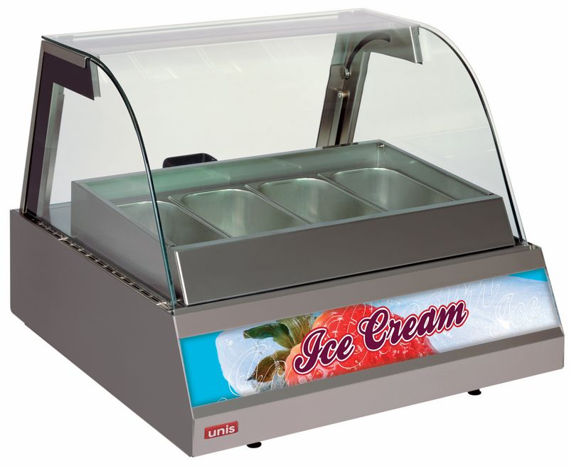 Витрина для мороженого UNIS Kentucky Ice-cream 2GN1/1 купить по низкой ...
