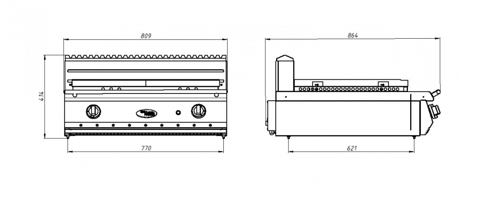 Hmt 625 grill