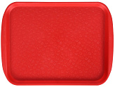 Поднос Luxstahl 330х260 мм красный