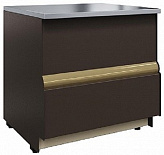 Прилавок KAYMAN К-П-900 квадро серебро