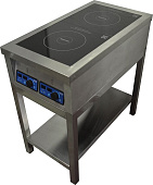 Плита индукционная ЦМИ ПИ-2/700 (390х700х870 мм)