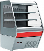 Горка холодильная Carboma F 13-07 VM 0,7-2 (1260/700 ВХСп-0,7) (стеклопакет)