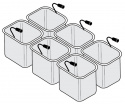 Комплект из 6 корзин GN 1/6 для макароноварки TECNOINOX (399548)