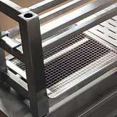 Решетка-сетка жарочная Vesta 1/3 для гриля робата