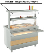 Козырек ATESY для полки 2-го яруса (700 мм) 295164