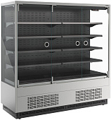 Горка холодильная Carboma FC20-07 VM 1,9-1 LIGHT фронт X0 (9006-9005)