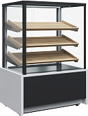 Витрина хлебная Carboma KC70 N 1,3-2 LIGHT (без стекла Cube Техно)