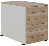 Тумба приставная КОБОР TS3-40/50 white/natural