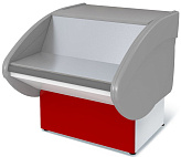 Прилавок расчетно-кассовый неохлаждаемый Марихолодмаш П2629 Илеть 600 (красный)